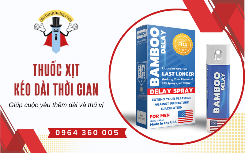 thuốc xịt kéo dài thời gian