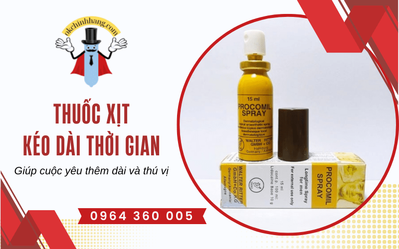 thuốc xịt kéo dài thời gian